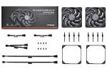 Miniatura zdjęcia: Noctua NF-A12x25 G2 PWM Sx2-PP chromax.black 120mm Miniatura zdjęcia: Noctua NF-A12x25 G2 PWM Sx2-PP chromax.black 120mm