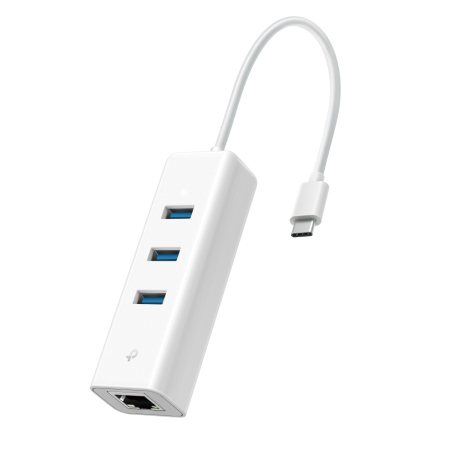 TP-Link UE330C USB-C 3.0 to Gigabit ethernet 10/100/1000Mbps + HUB USB 3.0