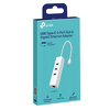 Miniatura zdjęcia: TP-Link UE330C USB-C 3.0 to Gigabit ethernet 10/100/1000Mbps + HUB USB 3.0