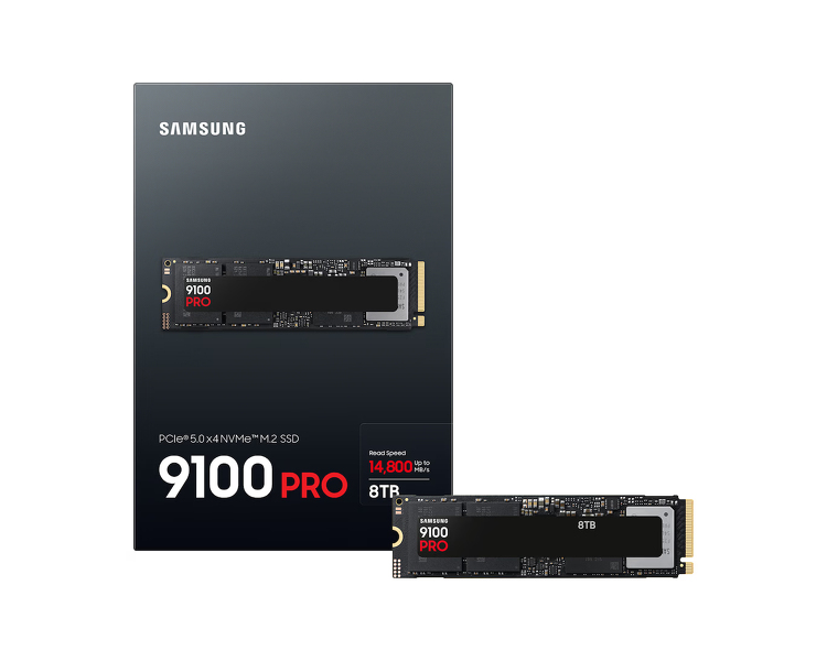 Zdjęcie produktu: Dysk Samsung SSD 9100 PRO MZ-VAP8T0BW 8TB M.2 PCIe NVMe Gen5