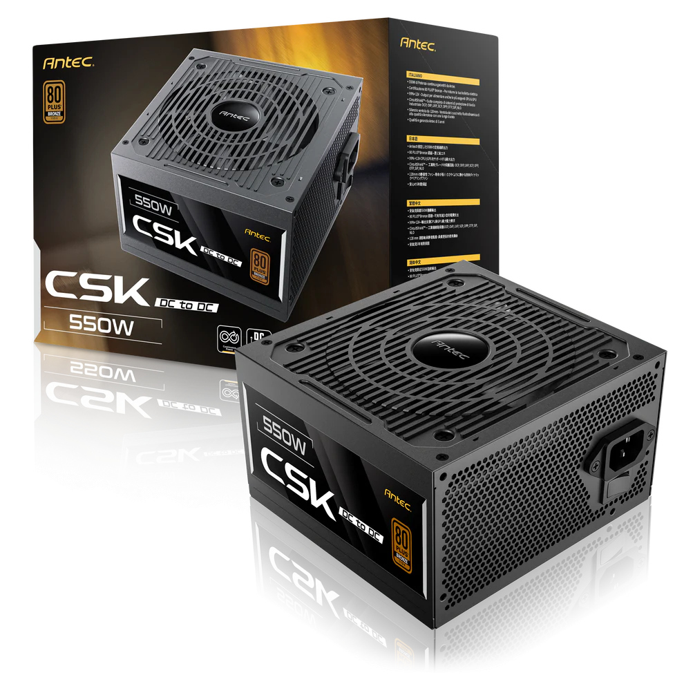 Zasilacz Antec Cuprum Strike CSK550DC 550W Zasilacz Antec Cuprum Strike CSK550DC 550W