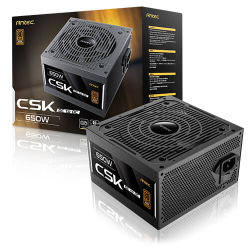 Zasilacz Antec Cuprum Strike CSK650DC 650W Zasilacz Antec Cuprum Strike CSK650DC 650W