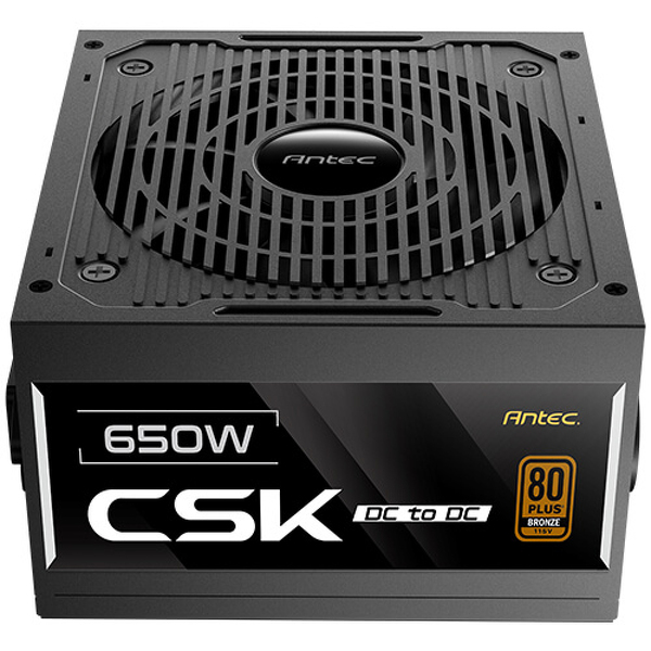 Zdjęcie produktu: Zasilacz Antec Cuprum Strike CSK650DC 650W Zdjęcie produktu: Zasilacz Antec Cuprum Strike CSK650DC 650W