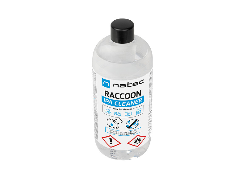 Alkohol izopropylowy Natec Racoon IPA Cleaner 500ML Alkohol izopropylowy Natec Racoon IPA Cleaner 500ML
