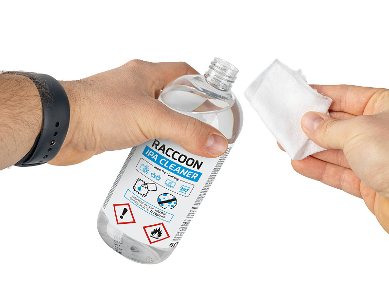 Alkohol izopropylowy Natec Racoon IPA Cleaner 500ML Alkohol izopropylowy Natec Racoon IPA Cleaner 500ML
