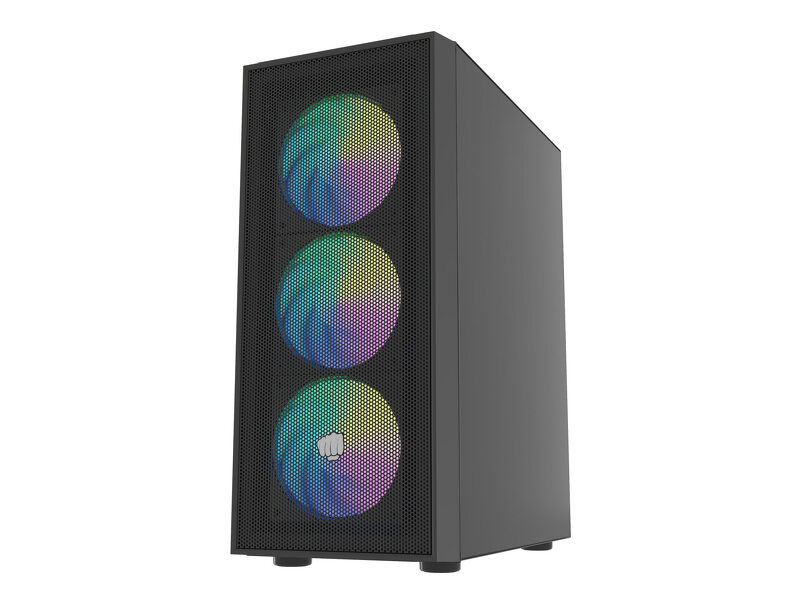 Zdjęcie produktu: Obudowa do komputera Fury SHOBO SH8F midi tower z oknem czarna Zdjęcie produktu: Obudowa do komputera Fury SHOBO SH8F midi tower z oknem czarna