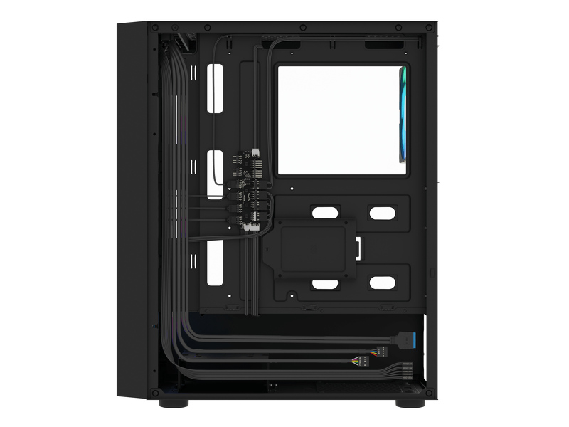 Zdjęcie produktu: Obudowa do komputera Fury SHOBO SH8F midi tower z oknem czarna Zdjęcie produktu: Obudowa do komputera Fury SHOBO SH8F midi tower z oknem czarna