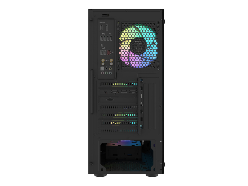 Zdjęcie produktu: Obudowa do komputera Fury SHOBO SH8F midi tower z oknem czarna Zdjęcie produktu: Obudowa do komputera Fury SHOBO SH8F midi tower z oknem czarna