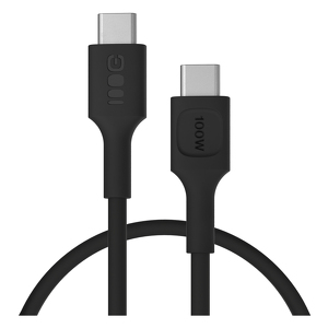Miniatura produktu: Kabel USB-C 0,3m 100W Greencell PowerStream Szybkie Ładowanie PD Panther Black