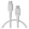 Miniatura zdjęcia: Kabel USB-C 0,3m 100W Greencell PowerStream PD Snow White