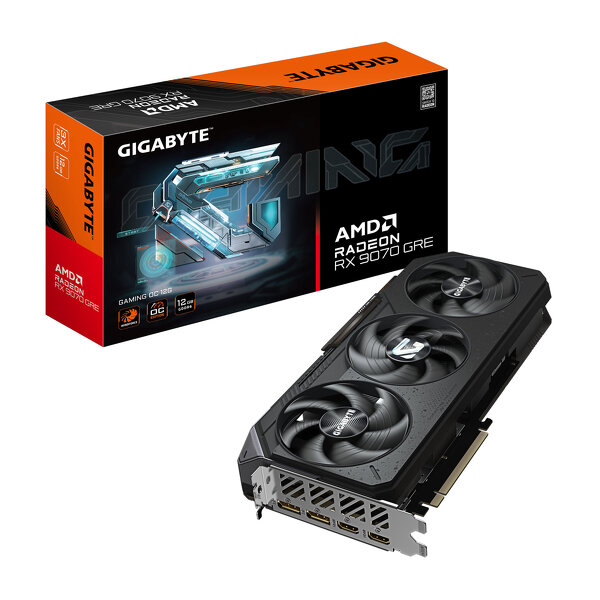 Zdjęcie produktu: Gigabyte Radeon RX 9070 GRE GAMING OC 12GB PCI-E GDDR6 Zdjęcie produktu: Gigabyte Radeon RX 9070 GRE GAMING OC 12GB PCI-E GDDR6