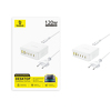Miniatura zdjęcia: Stacja ładująca Baseus EnerFill FH21 120W 4xUSB-C + 2xUSB-A - biała