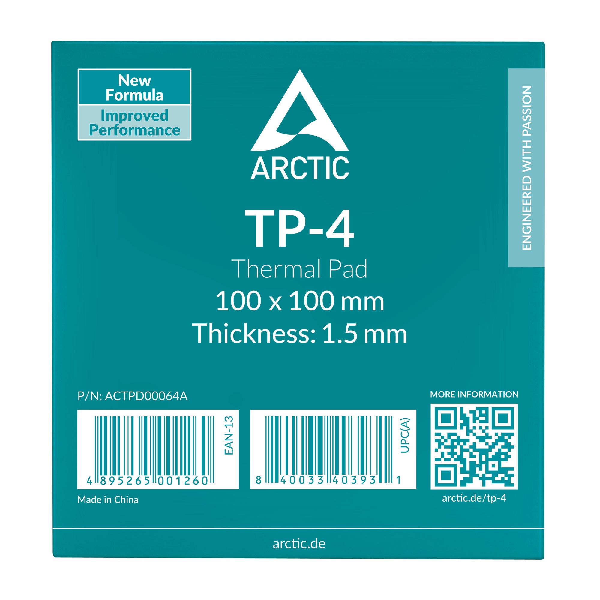 Arctic TP-4 100x100mm, thermopad 1.5mm (ACTPD00064A)