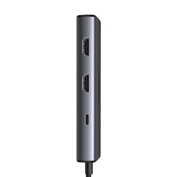 Zdjęcie produktu: Hub USB-C Ugreen 6w1 USB-C 2x USB-A 3.0, USB-C 3.0, 2xHDMI, PD Zdjęcie produktu: Hub USB-C Ugreen 6w1 USB-C 2x USB-A 3.0, USB-C 3.0, 2xHDMI, PD