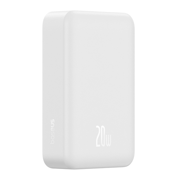 Zdjęcie produktu: Baseus EnerFill FM41 20000mAh 20W z kablem USB-C do USB-C 30cm - biały
