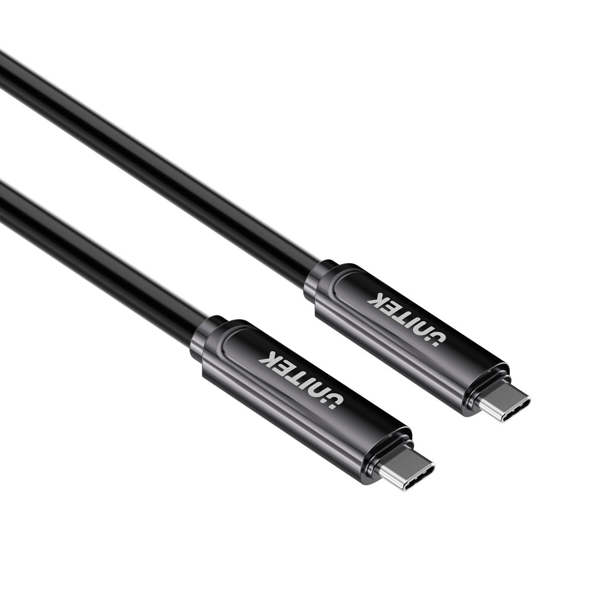 Unitek Kabel optyczny USB-C 10Gbps PD60W 8K@30Hz czarny 15m