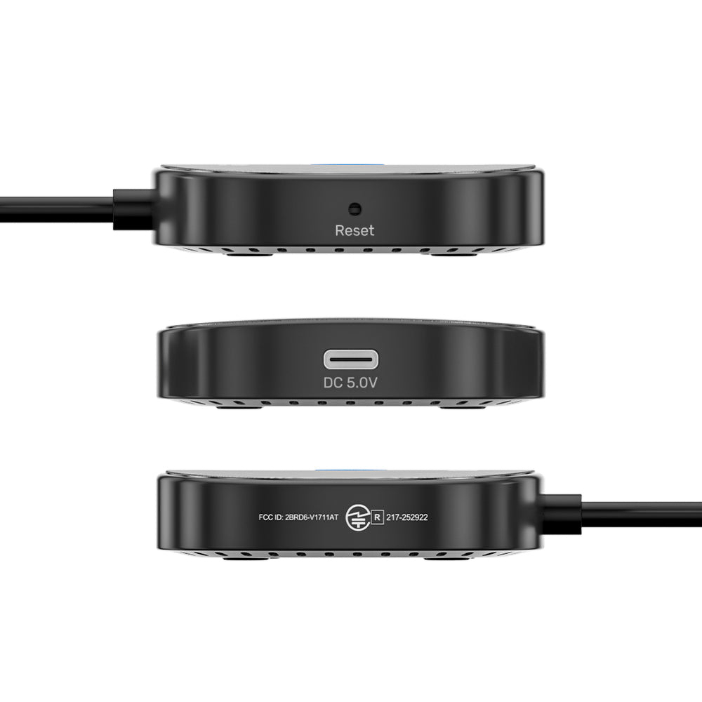 Bezprzewodowy transmiter HDMI 1080p, 1 nadajnik + 2 odbiorniki, czarny Bezprzewodowy transmiter HDMI 1080p, 1 nadajnik + 2 odbiorniki, czarny