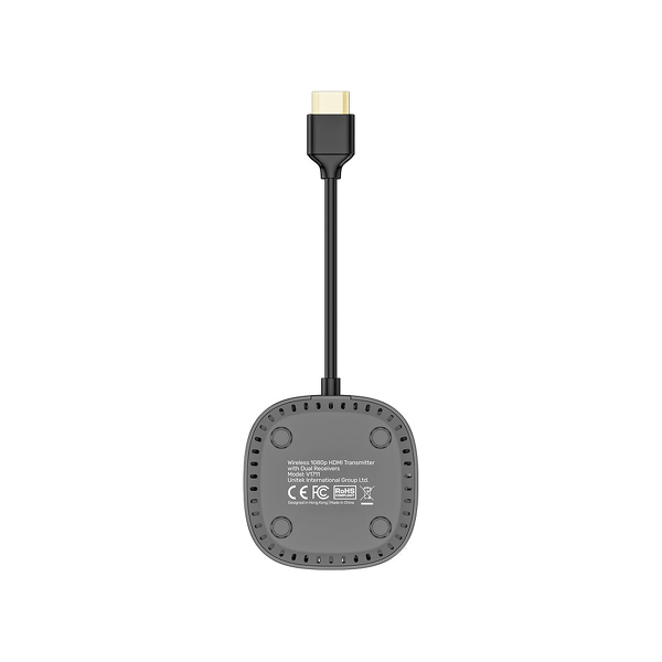 Zdjęcie produktu: Bezprzewodowy transmiter HDMI 1080p, 1 nadajnik + 2 odbiorniki, czarny Zdjęcie produktu: Bezprzewodowy transmiter HDMI 1080p, 1 nadajnik + 2 odbiorniki, czarny