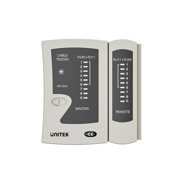 Zdjęcie produktu: Unitek Tester kabli sieciowych RJ45/RJ11