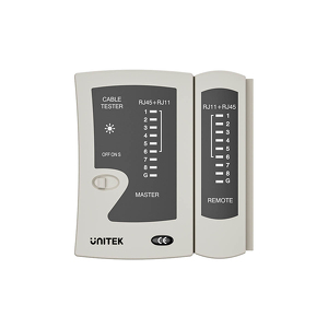 Miniatura produktu: Unitek Tester kabli sieciowych RJ45/RJ11