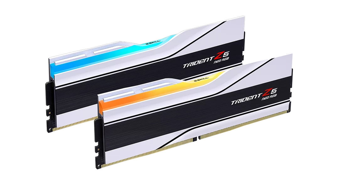 Pamięć G.Skill Trident Neo AMD RGB DDR5 64GB (2x32GB) 6000MHz CL28 White