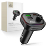 Miniatura zdjęcia: Ładowarka samochodowa Tech-Protect CC07 3-Porty PD 54W + transmiter FM Bluetooth - czarna
