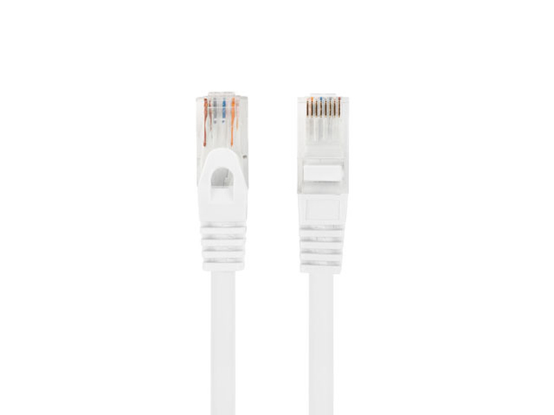Zdjęcie produktu: Kabel Lanberg RJ45 Patch cord Kat.6 UTP LSZH CU 20m Biały Fluke Passed