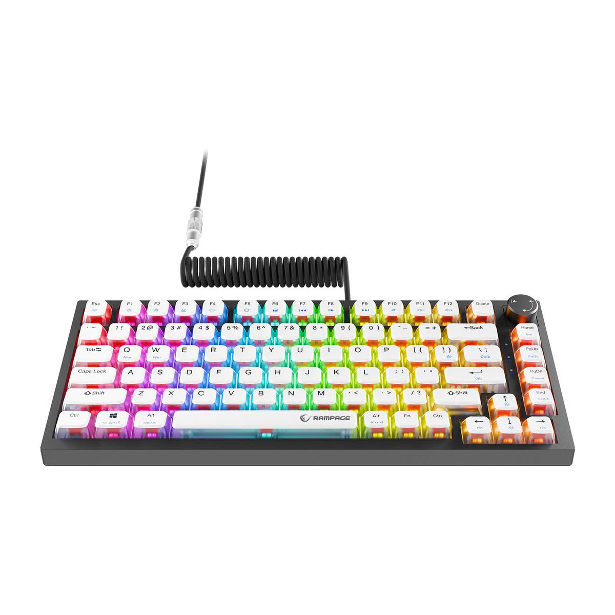 Klawiatura magnetyczna Zenith Pro 8000Hz Hall Effect Gateron KS-20 czarna