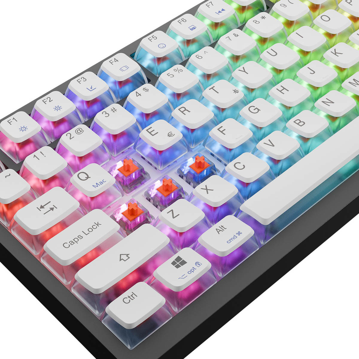 Klawiatura magnetyczna Zenith Pro 8000Hz Hall Effect Gateron KS-20 czarna
