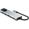 Miniatura zdjęcia: Tech-Protect HB02 HUB 6w1 USB-C + USB2.0 USB3.0 HDMI 4K30Hz RJ45 PD100W Miniatura zdjęcia: Tech-Protect HB02 HUB 6w1 USB-C + USB2.0 USB3.0 HDMI 4K30Hz RJ45 PD100W