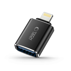 Miniatura produktu: Adapter Tech-Protect UltraBoost Lightning (męski) / USB-A (żeński) OTG - czarny Miniatura produktu: Adapter Tech-Protect UltraBoost Lightning (męski) / USB-A (żeński) OTG - czarny