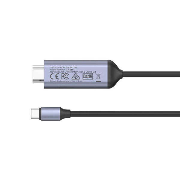 Zdjęcie produktu: Unitek Kabel USB-C do HDMI 8K USB 4 HDR10+ HDCP 2.3 1.8m