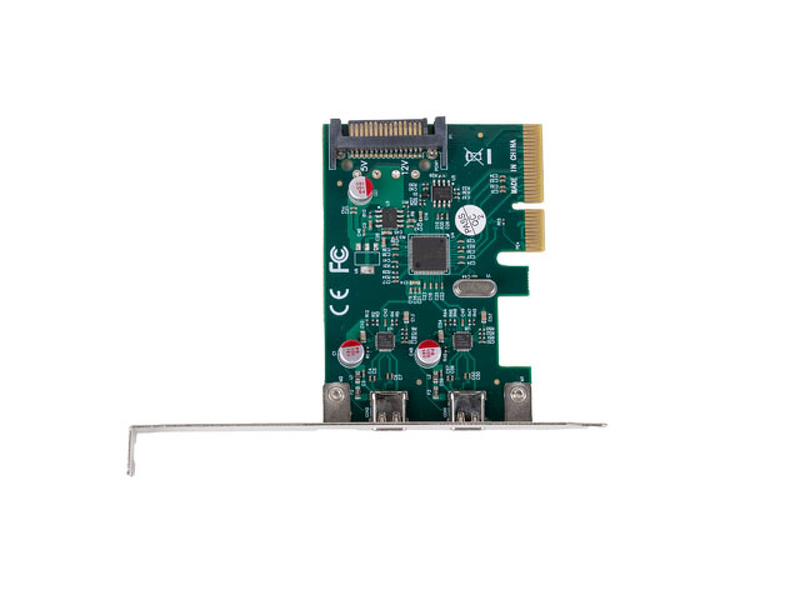 Zdjęcie produktu: Karta PCI Express x1->2x USB-C 3.2 Gen 2x1 Lanberg śledź low profile Zdjęcie produktu: Karta PCI Express x1->2x USB-C 3.2 Gen 2x1 Lanberg śledź low profile