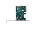 Miniatura zdjęcia: Karta PCI Express x1->2x USB-C 3.2 Gen 2x1 Lanberg śledź low profile Miniatura zdjęcia: Karta PCI Express x1->2x USB-C 3.2 Gen 2x1 Lanberg śledź low profile