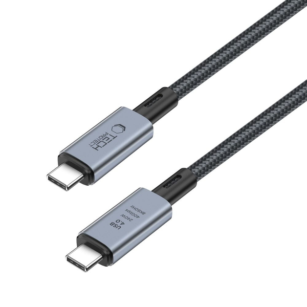 Zdjęcie produktu: Tech-Protect UltraBoost Max USB-C 4.0 / USB-C 4.0 PD 240W 8K 40Gbps 1m Zdjęcie produktu: Tech-Protect UltraBoost Max USB-C 4.0 / USB-C 4.0 PD 240W 8K 40Gbps 1m