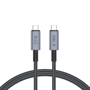 Miniatura produktu: Kabel Tech-Protect UltraBoost Max USB-C 4.0 / USB-C 4.0 PD 240W 8K 40Gbps 1m Miniatura produktu: Kabel Tech-Protect UltraBoost Max USB-C 4.0 / USB-C 4.0 PD 240W 8K 40Gbps 1m