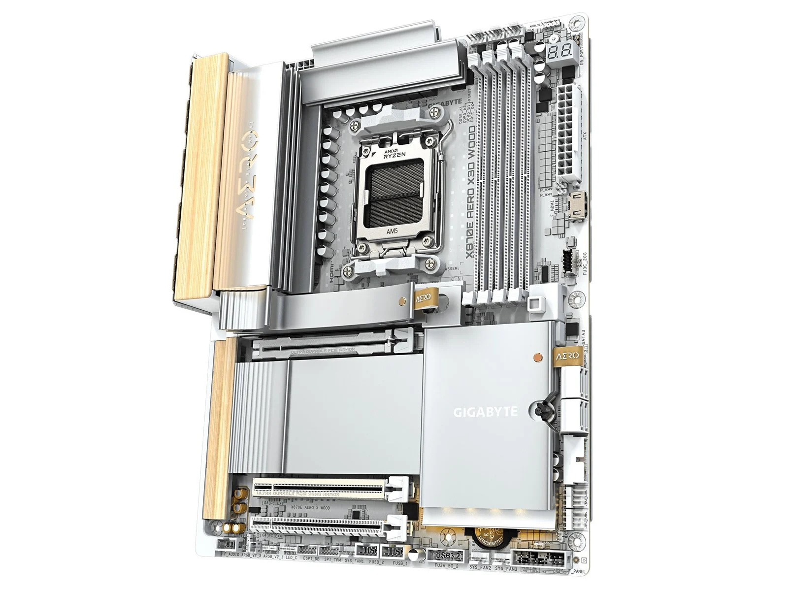 Płyta główna Gigabyte X870E AERO X WOOD AM5 Płyta główna Gigabyte X870E AERO X WOOD AM5
