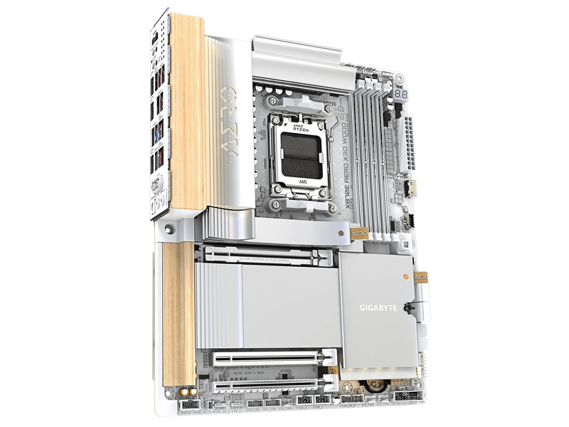 Zdjęcie produktu: Płyta główna Gigabyte X870E AERO X WOOD AM5 Zdjęcie produktu: Płyta główna Gigabyte X870E AERO X WOOD AM5