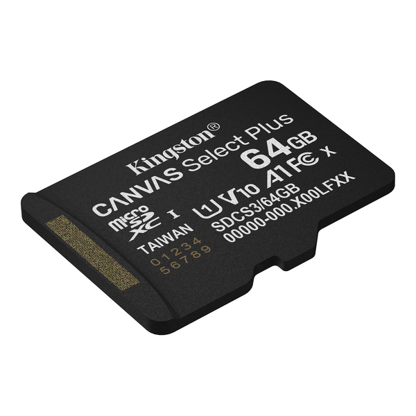 Zdjęcie produktu: Karta Kingston Canvas Select Plus microSDXC 64GB Class A1