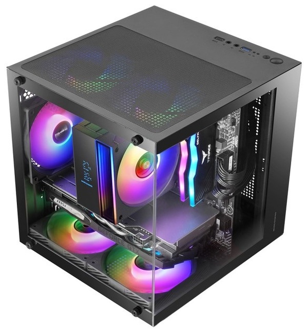 Zdjęcie produktu: Tacens Mars Cube mATX ARGB Zdjęcie produktu: Tacens Mars Cube mATX ARGB
