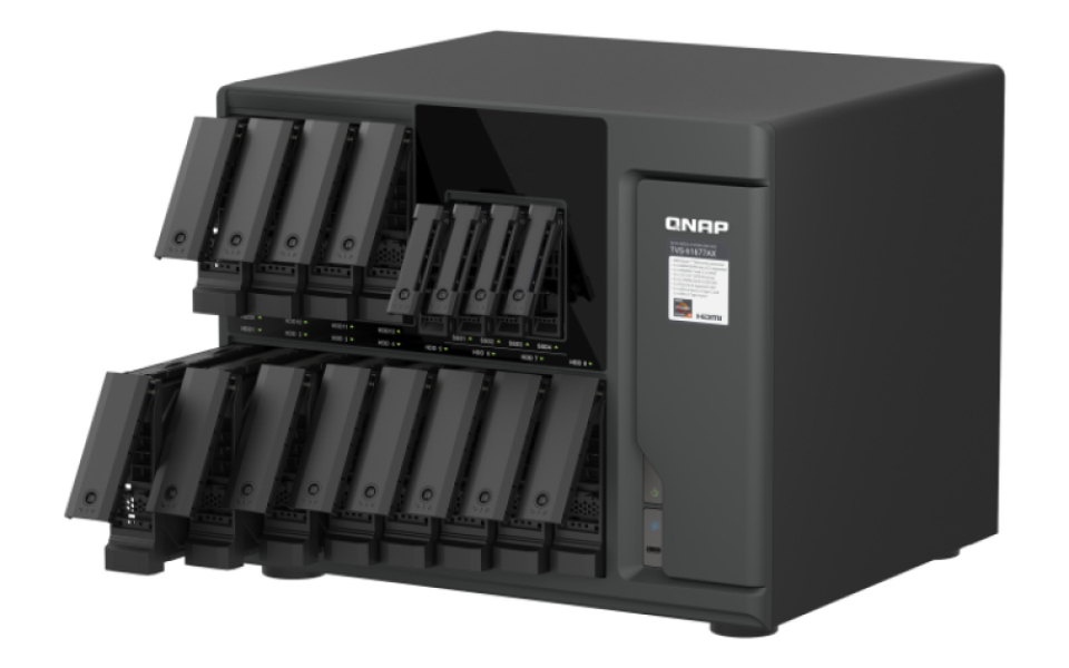 Zdjęcie produktu: Serwer plików QNAP TVS-h1677AX-R5-16G Zdjęcie produktu: Serwer plików QNAP TVS-h1677AX-R5-16G