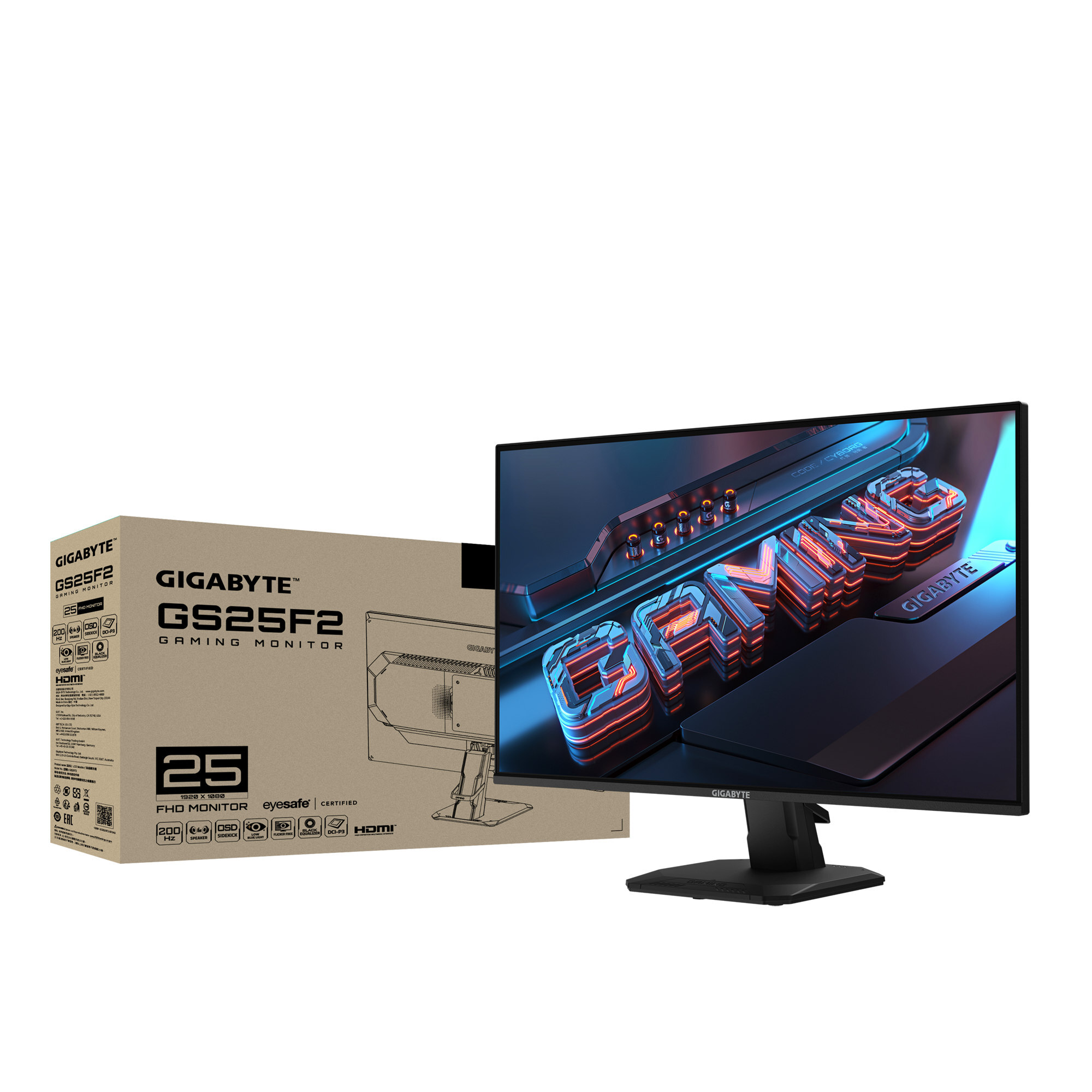 Gigabyte GS25F2 24,5" IPS FHD 200Hz