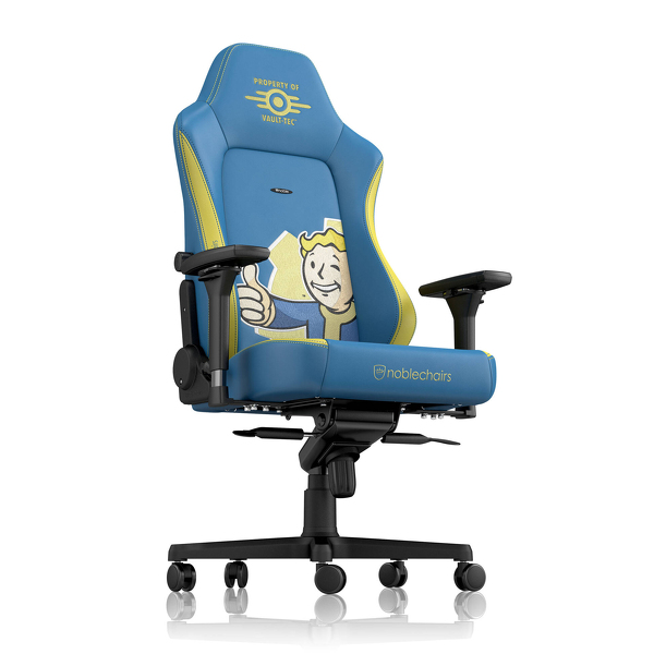 Zdjęcie produktu: Fotel noblechairs HERO Fallout Vault-Tec Edition (NBL-HRO-PU-FVT)