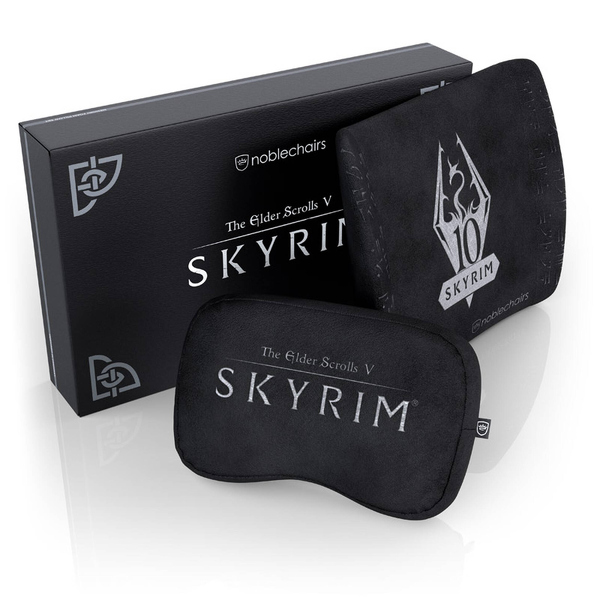 Zdjęcie produktu: noblechairs  Skyrim Edition zestaw poduszek z pamięcią kształtu do foteli