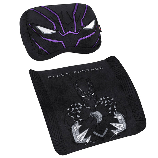 Zdjęcie produktu: noblechairs Black Panther Edition zestaw poduszek z pamięcią do foteli