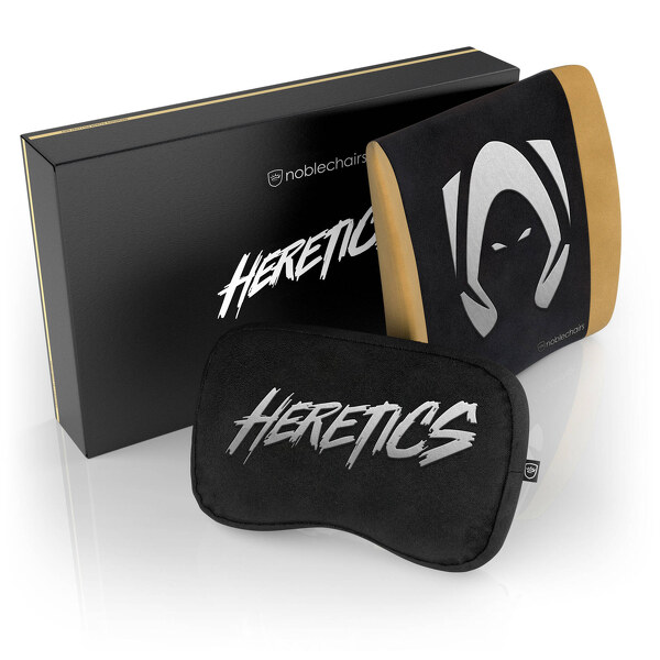 Zdjęcie produktu: noblechairs Heretics Edition zestaw poduszek z pamięcią kształtu do foteli
