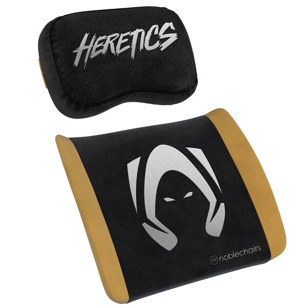 Zdjęcie produktu: noblechairs Heretics Edition zestaw poduszek z pamięcią kształtu do foteli