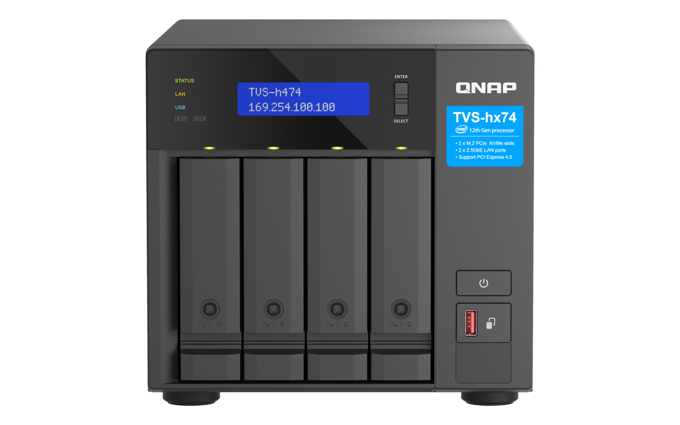 Zdjęcie produktu: Serwer plików Qnap TVS-h474-i3-8G