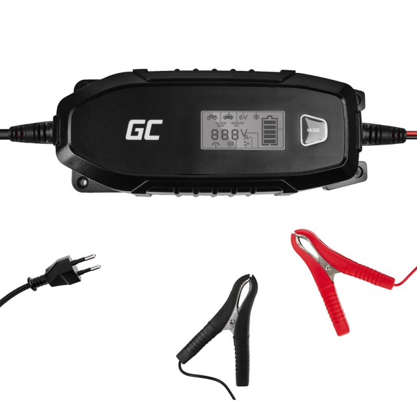 Zdjęcie produktu: Ładowarka, prostownik do akumulatorów 6V / 12V (4A) AGM, LiFePO4, GEL, SLA