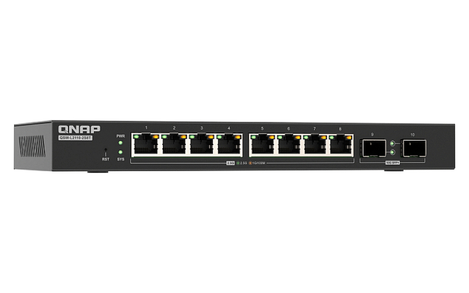 Zdjęcie produktu: Qnap QSW-L2110-2S8T